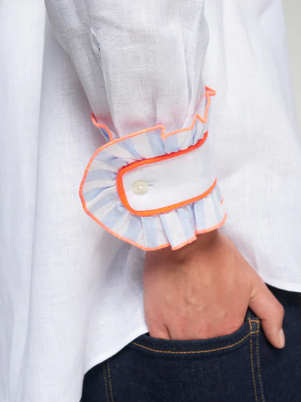 Sophie White Linen Shirt