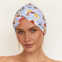 Turban Style Shower Caps
