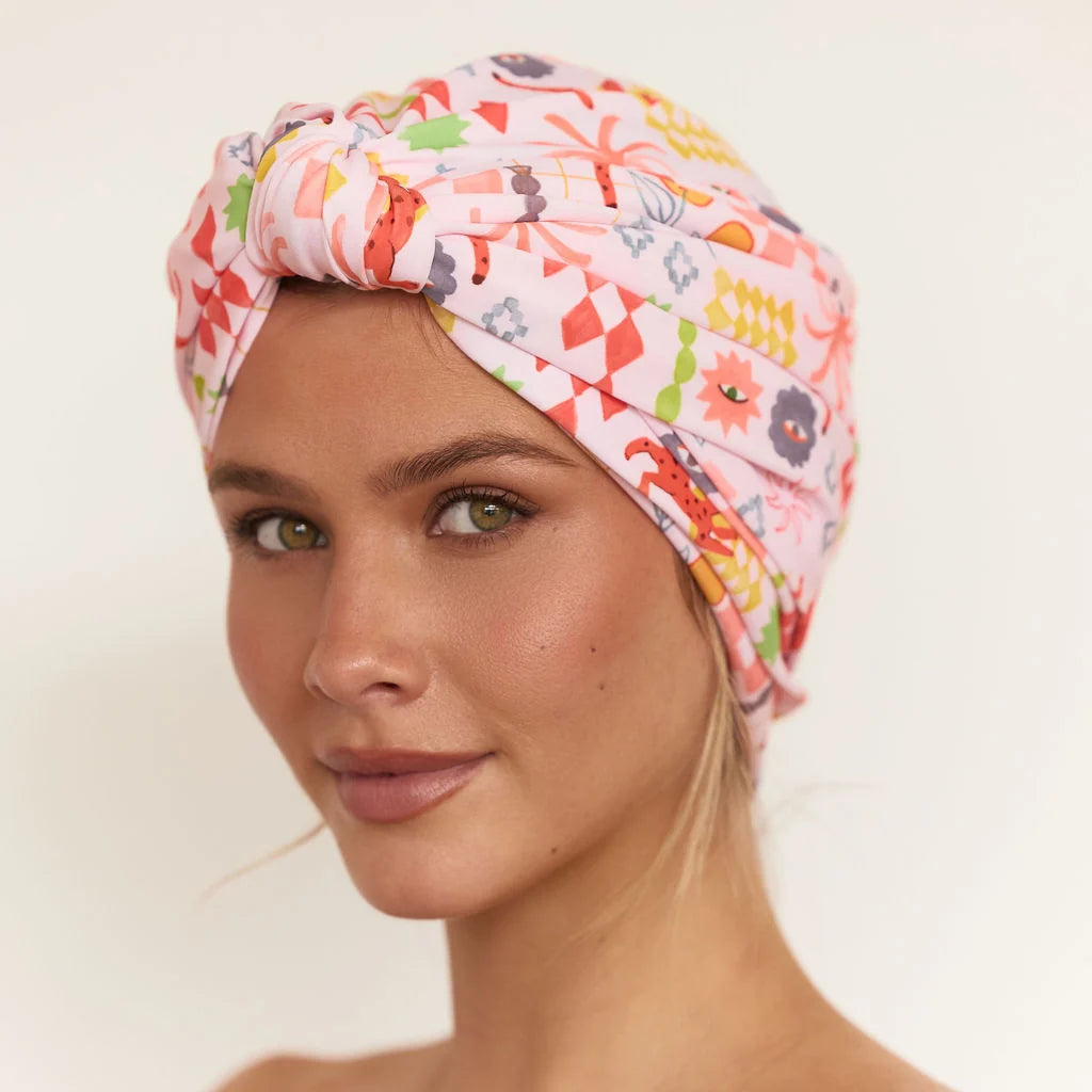 Turban Style Shower Caps