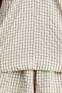Laney Short - Rhinestone Gingham