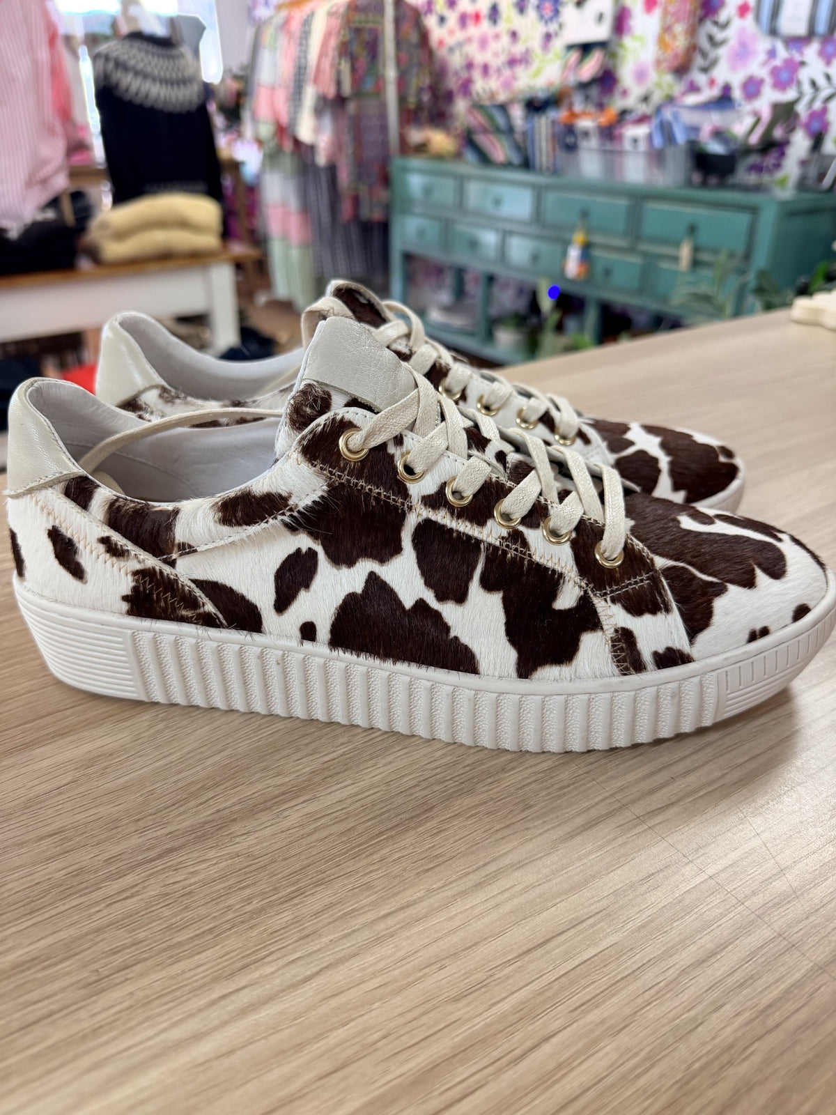 Gizmo Sneaker - Brown Cow