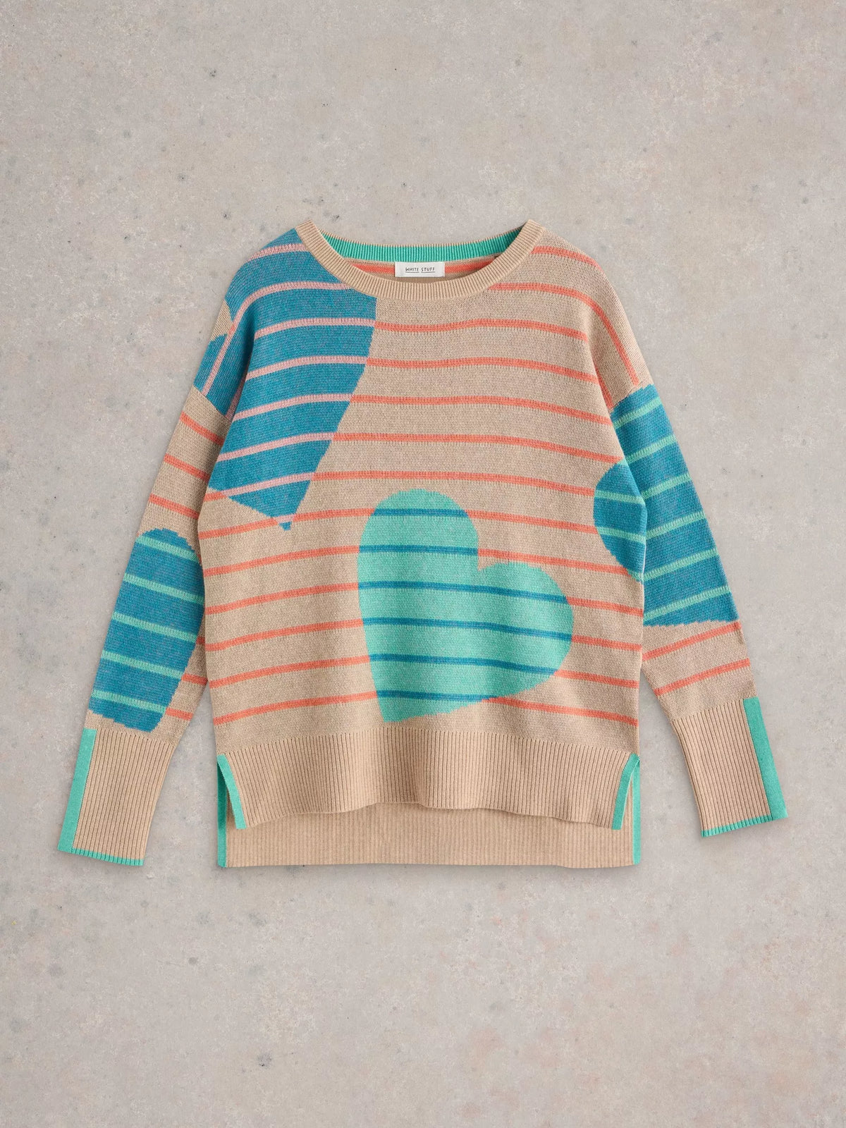 Olive Heart Jumper