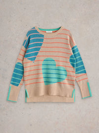 Olive Heart Jumper