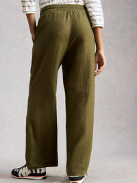Ally Linen Wide Leg Trouser