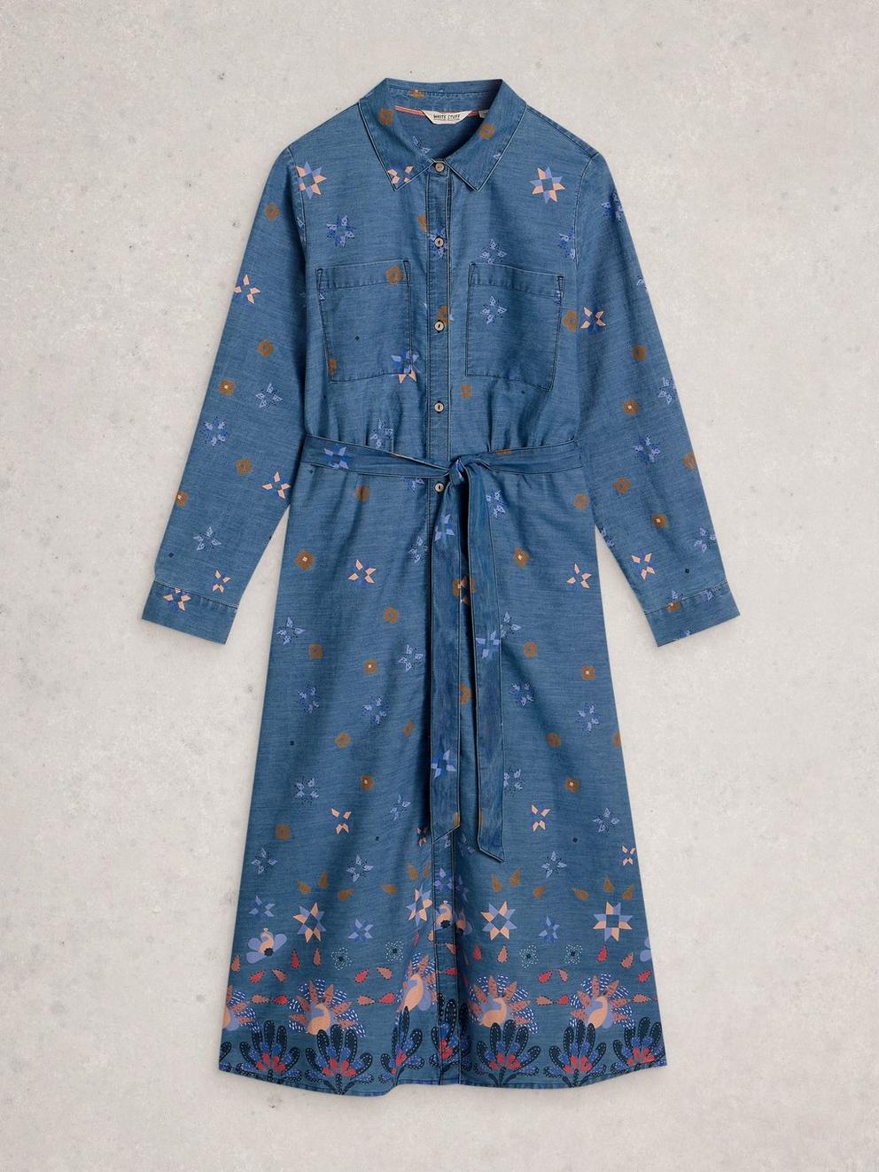 Lana Denim Midi Dress