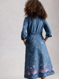 Lana Denim Midi Dress
