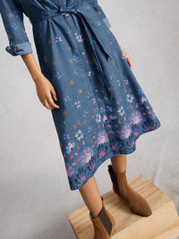 Lana Denim Midi Dress