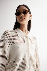 Aimee Crochet Top / Ivory