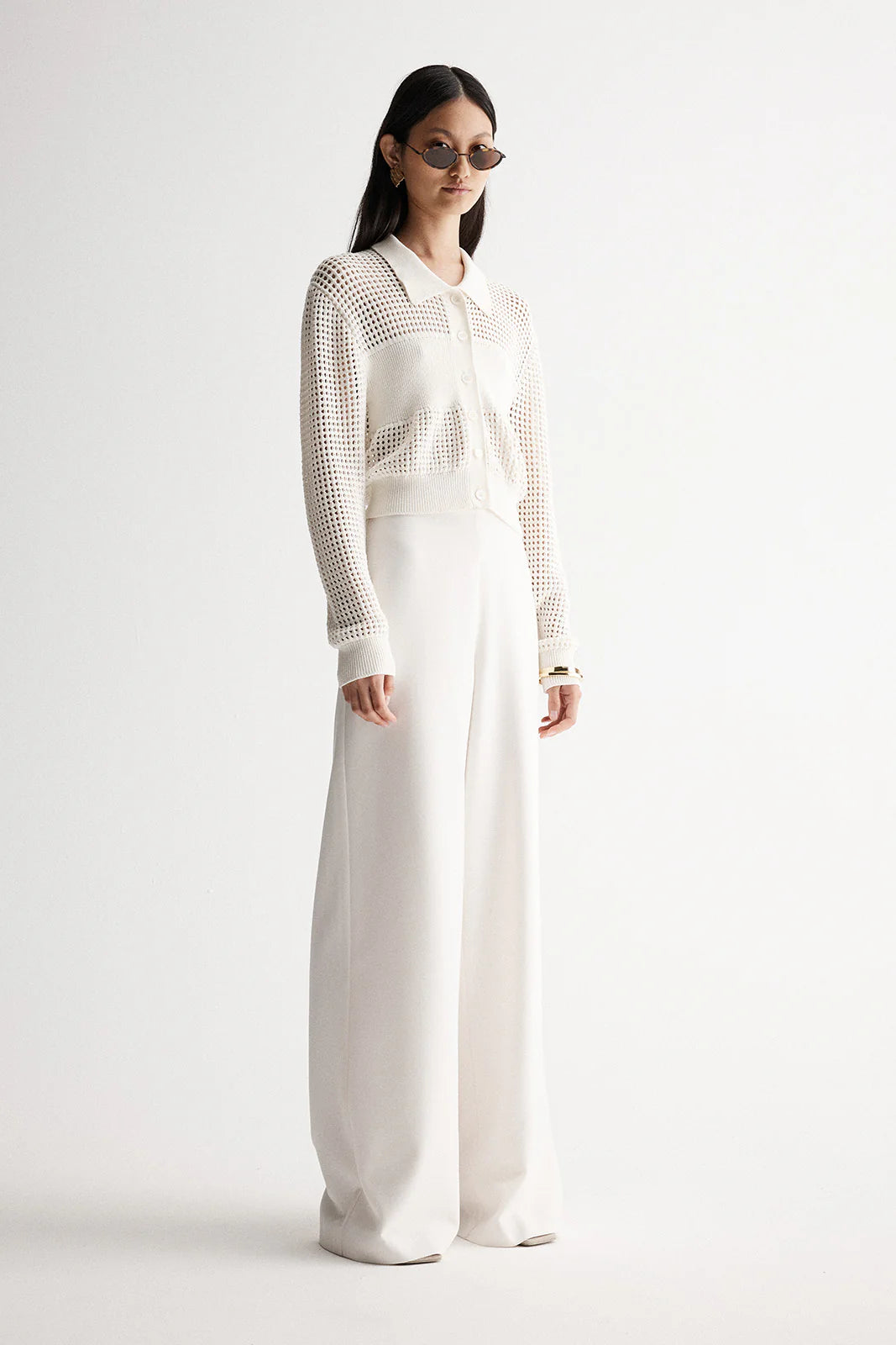 Aimee Crochet Top / Ivory