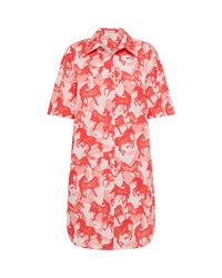 Horse Print Shift Dress
