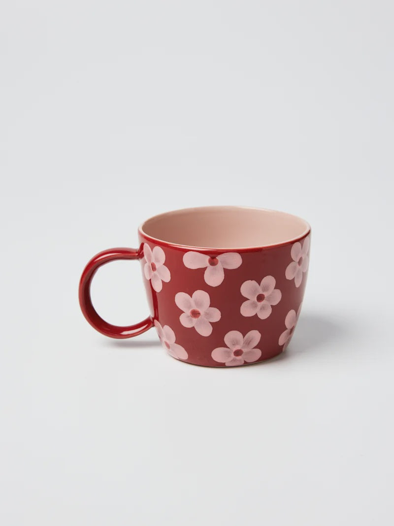 Chino Mug Daisy Wine