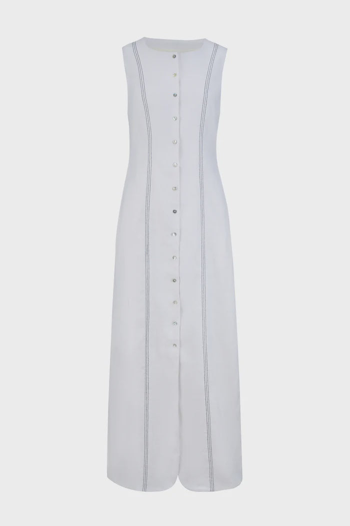 The Kaila Dress- Ivory