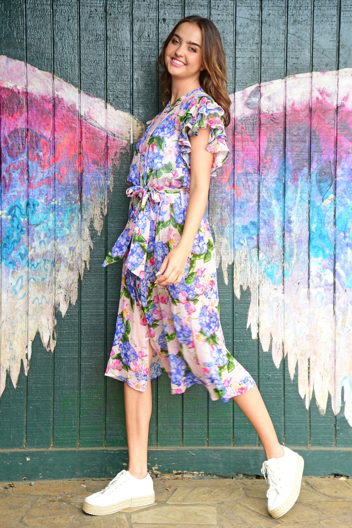 Flute Yourself Dress /  Hi-Di-Hydrangea