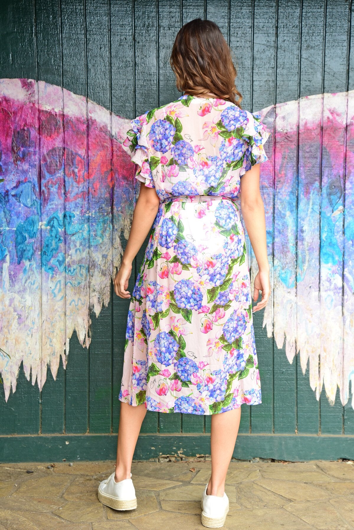 Flute Yourself Dress /  Hi-Di-Hydrangea