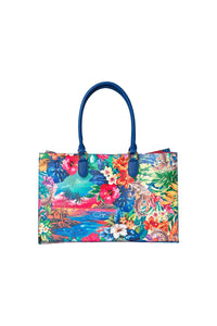 Row, Row, Row Your Tote - Island Blue