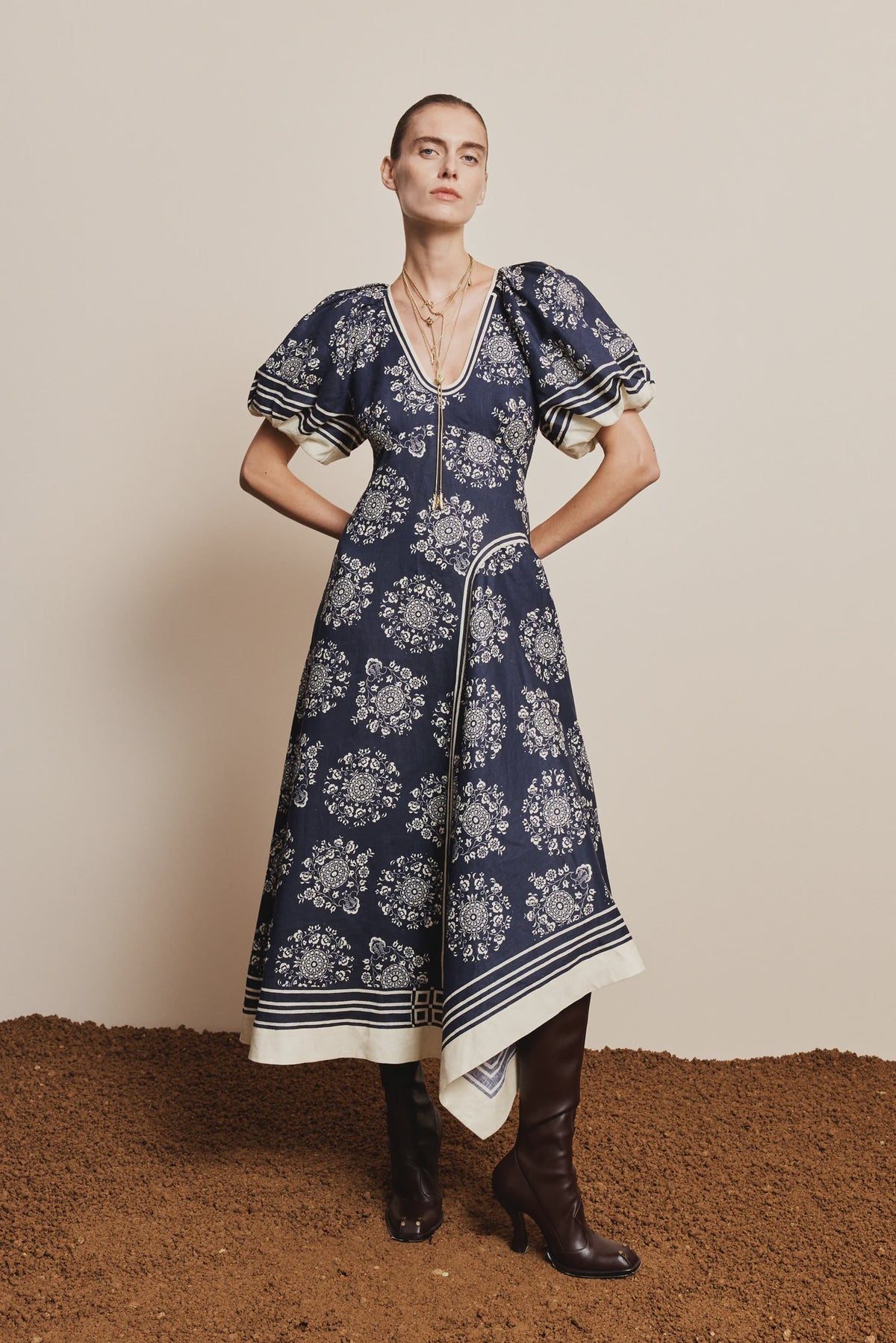 Banderra Midi Dress