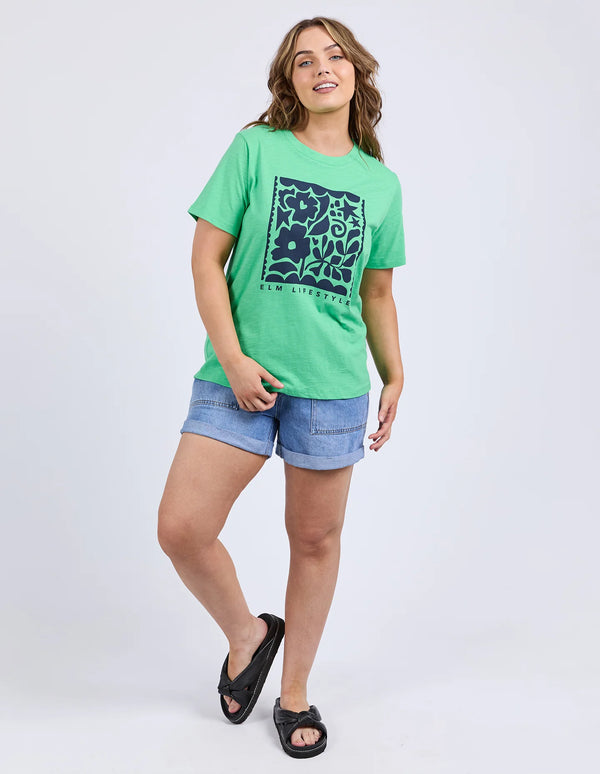Winona Tee- Spring Green