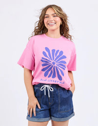 Camelia Tee- Chateau Rose
