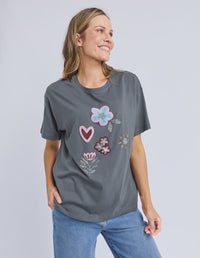 Estelle Tee- Charcoal