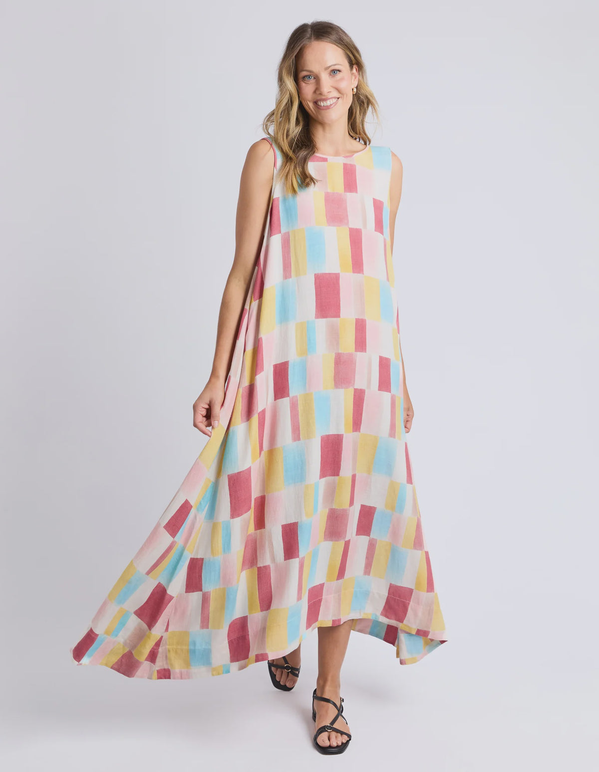Cinque Dress- Cinque Terre Print