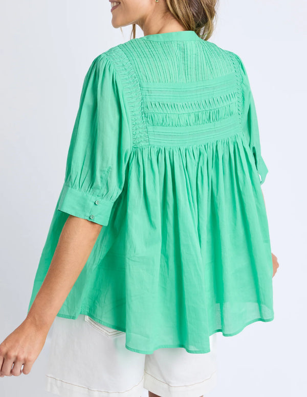 Monty SS Shirt- Gumdrop Green