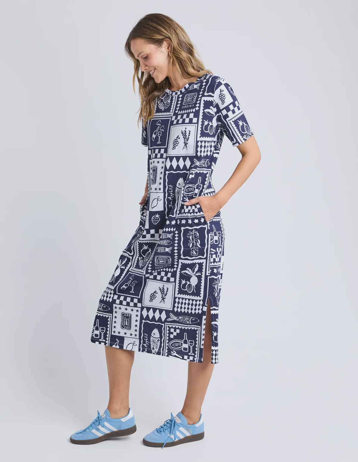 Chin Chin Dress- All Over Print