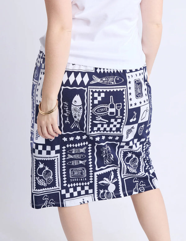 Chin Chin Skirt- All Over Print