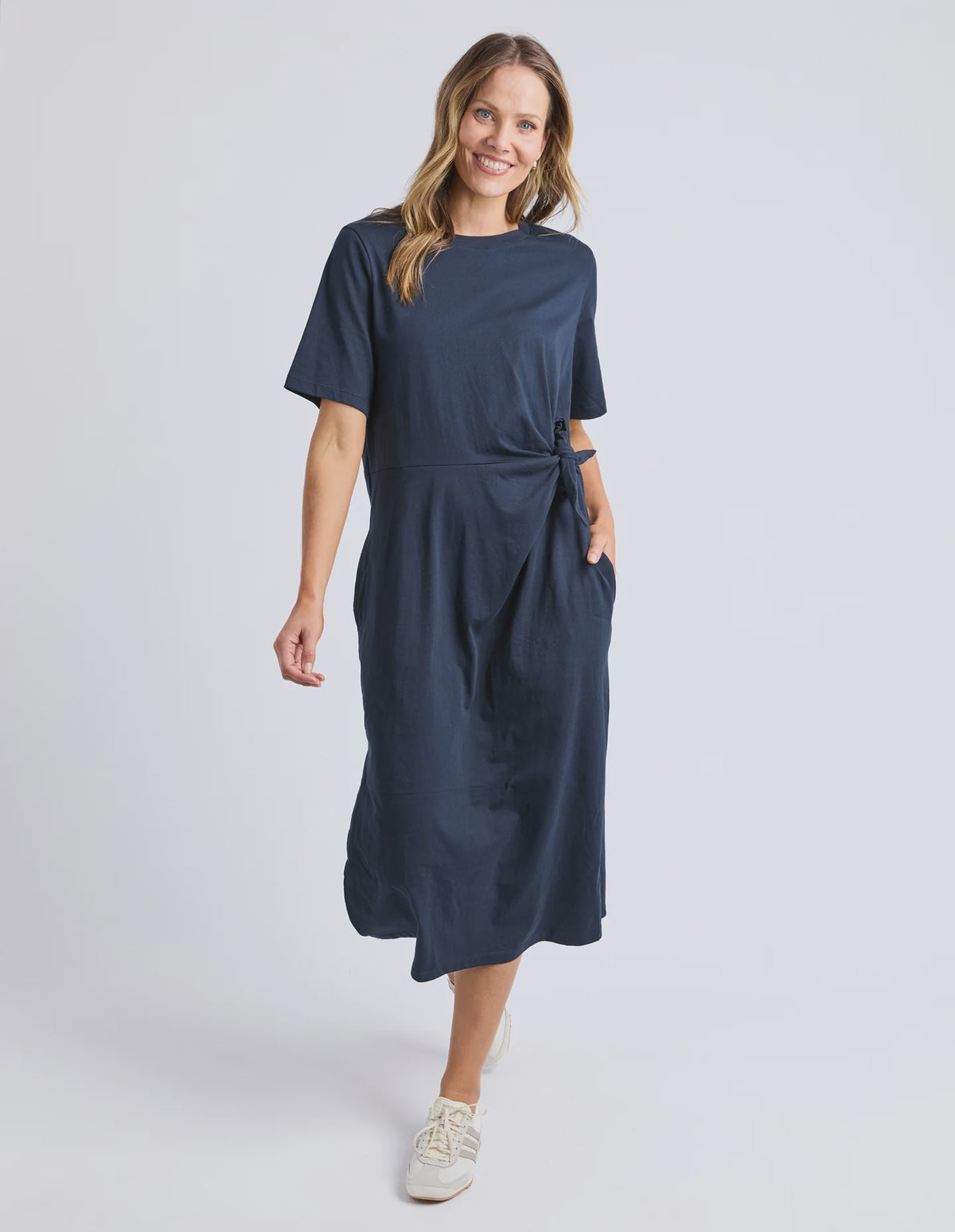 Picnic Dress- Navy