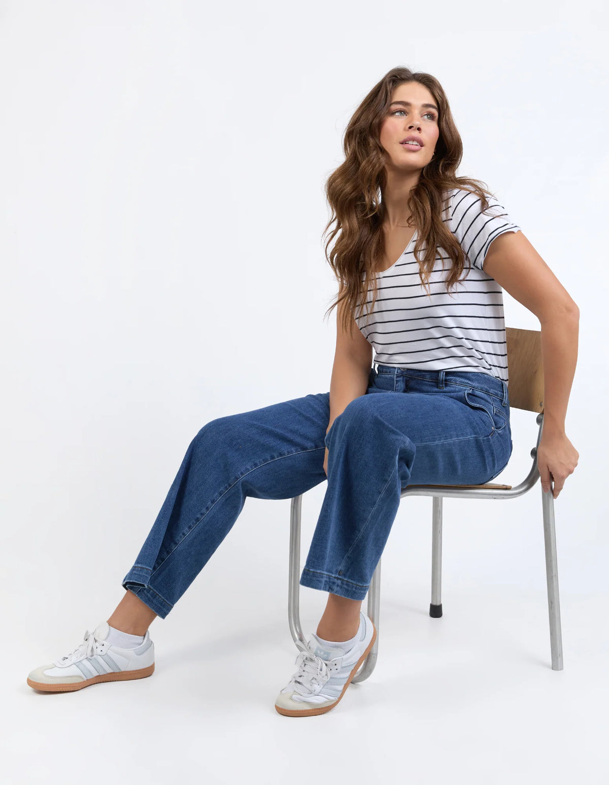 Izzy Wide Leg Jean / Dark Wash