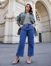 Izzy Wide Leg Jean / Dark Wash