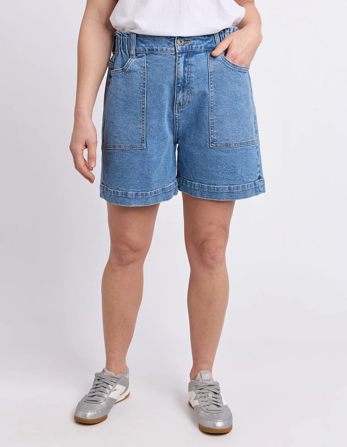 Atlas Denim Short - Mid Blue