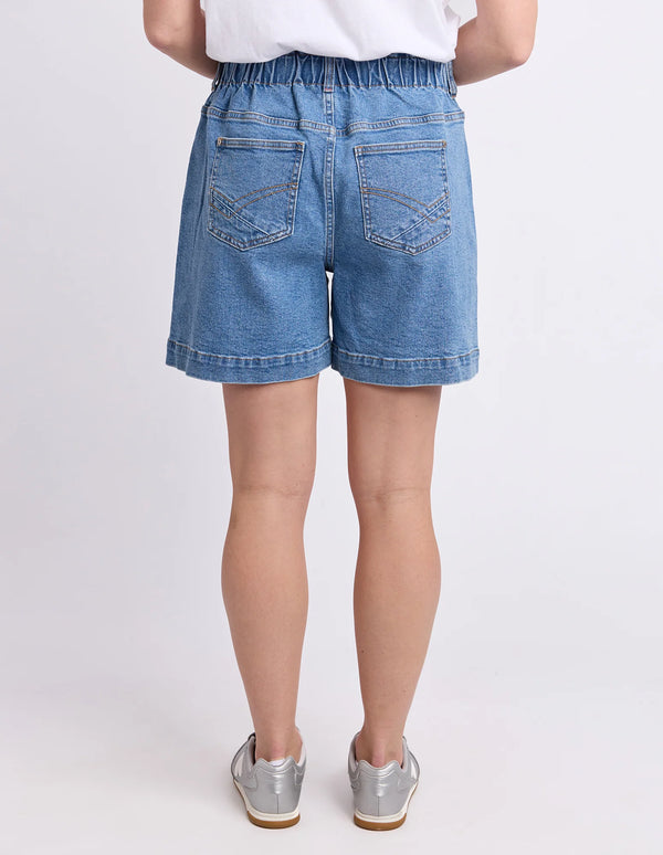 Atlas Denim Short - Mid Blue