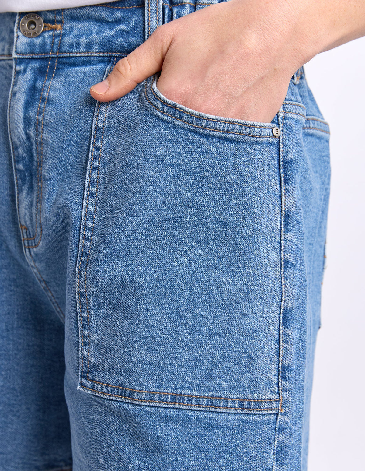 Atlas Denim Short - Mid Blue
