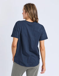 Hallis Tee - Navy