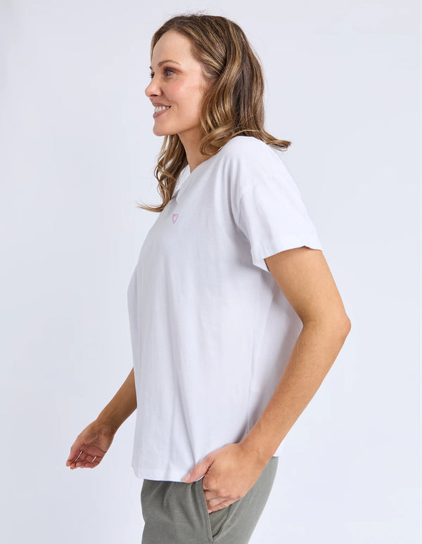 Halli S/S Tee - White