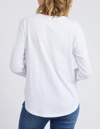 Everyday L/S Tee / White