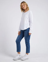 Everyday L/S Tee / White