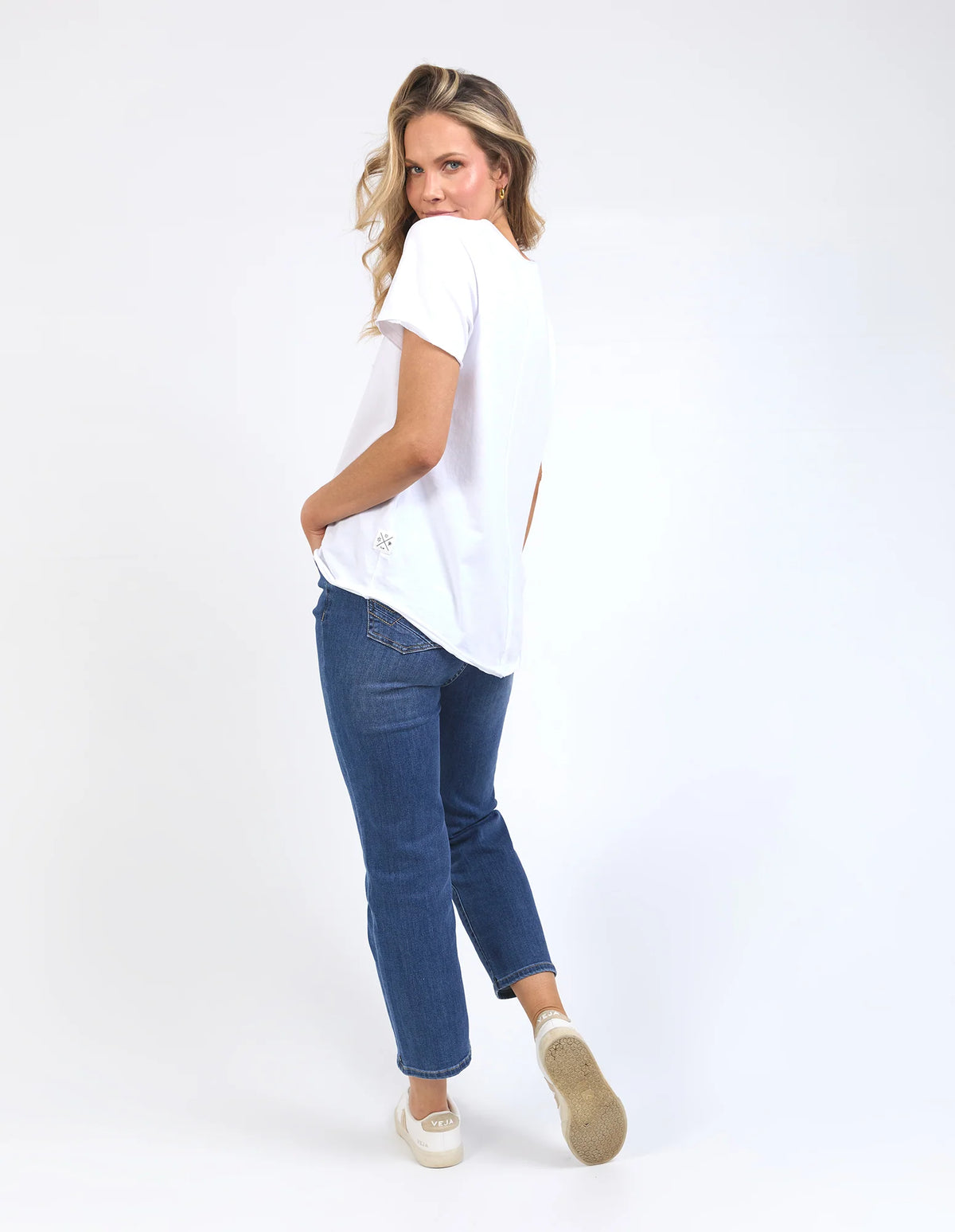 Pima Vee Tee- White