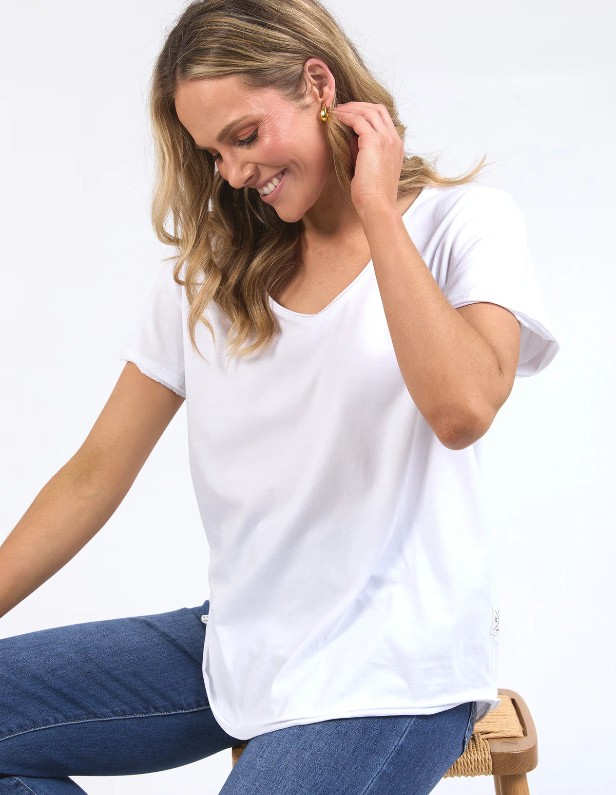 Pima Vee Tee- White