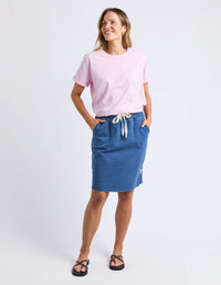 Rickety Skirt- Blue Denim
