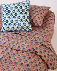 Kip&Co x Anna Spiro Indian Summer White Embroidered Cushion