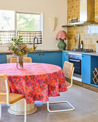 Festive Bow Tablecloth- Round
