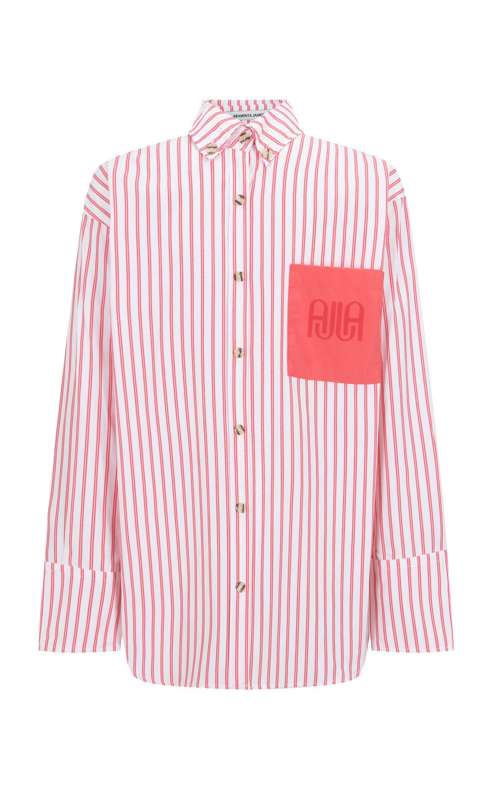 AJJA Shirt Red Stripe