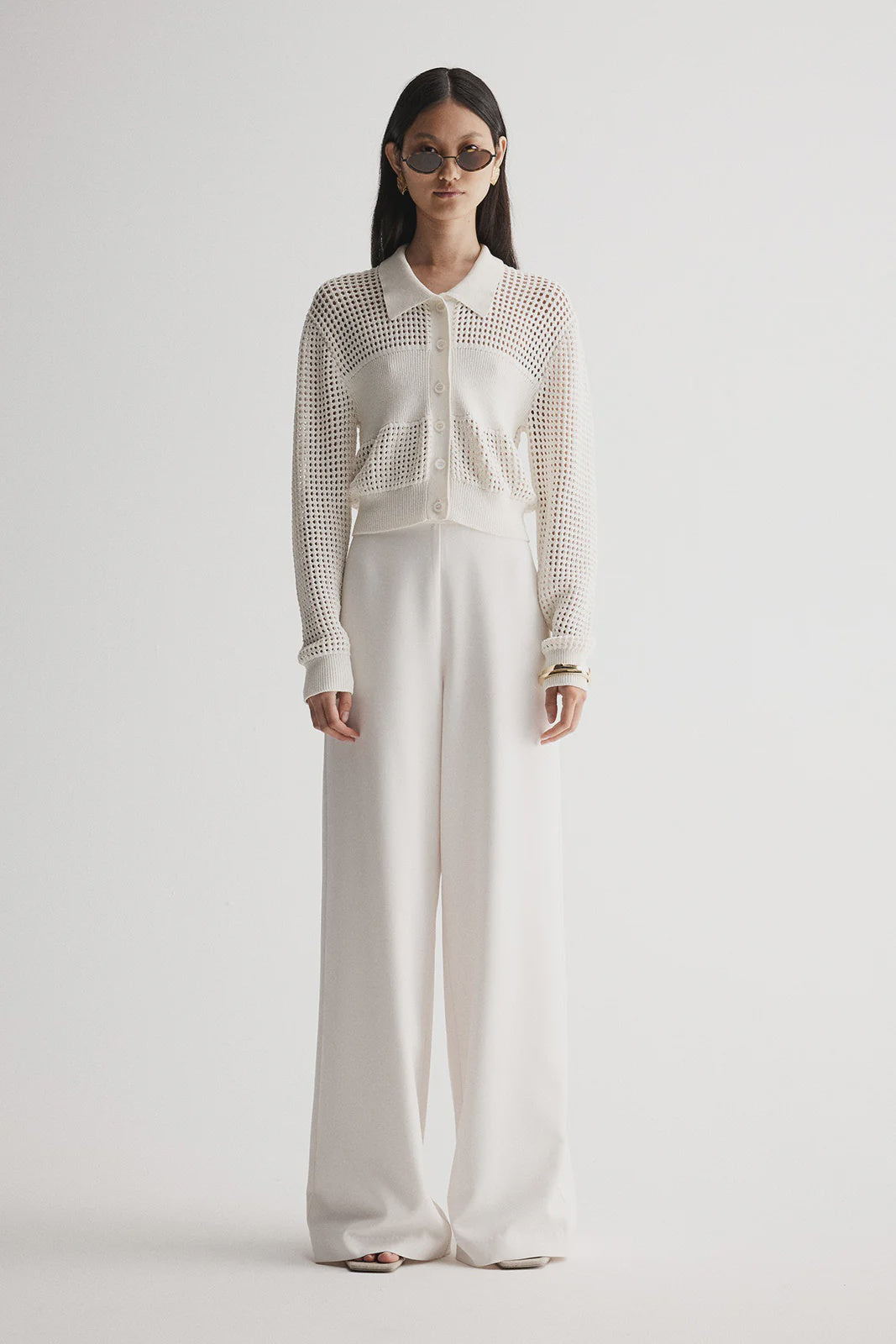 Aimee Crochet Top / Ivory