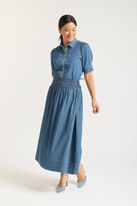 Sylvie Skirt- Denim