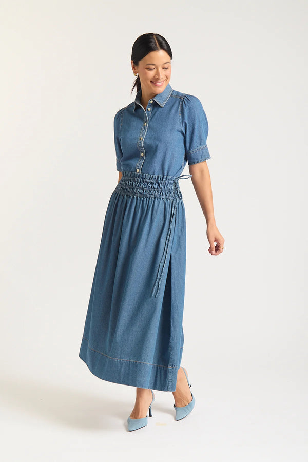 Sylvie Skirt- Denim