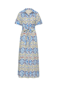 Carla Dress Lagoona Tile