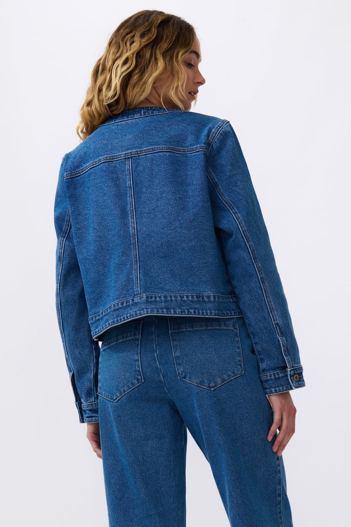 Audrey Jacket / 90's Blue