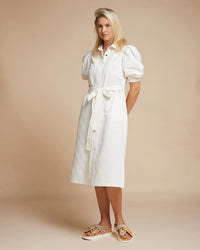 Barcelona Dress - Vanilla Dot