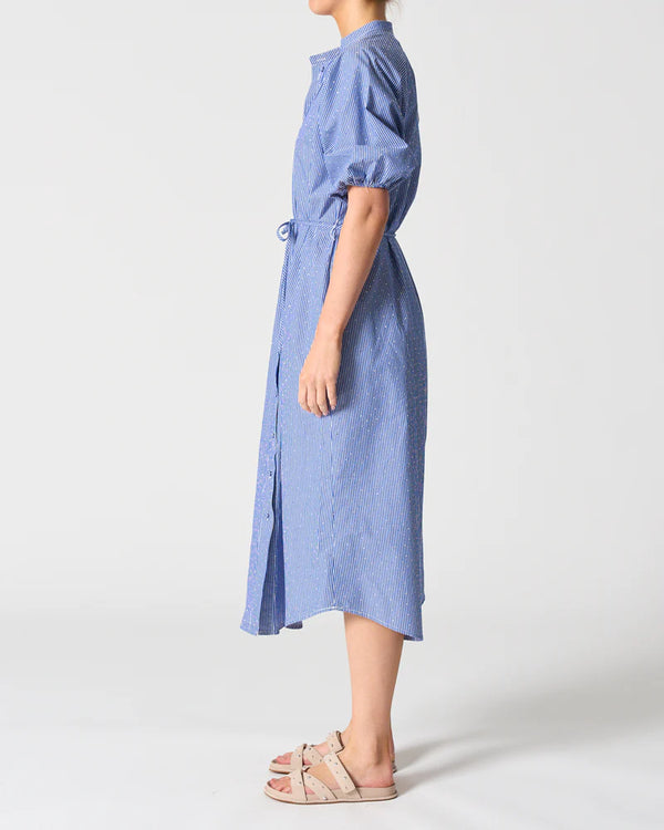 Berlin Dress- Riviera Stripe